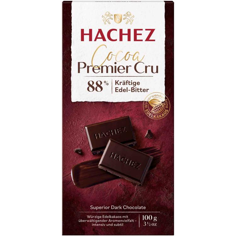 Hachez 特濃88%排裝朱古力 100g