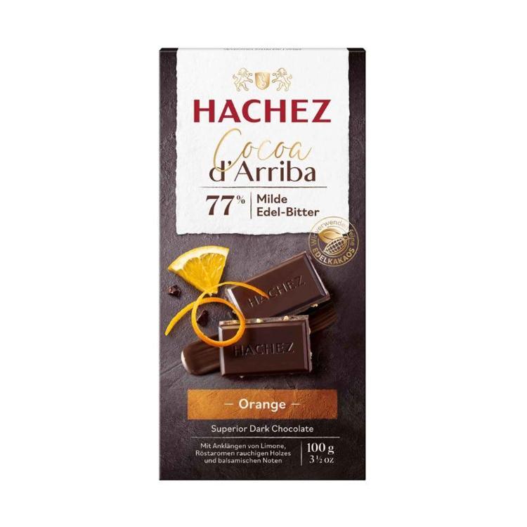 Hachez 可可橙味朱古力 100g