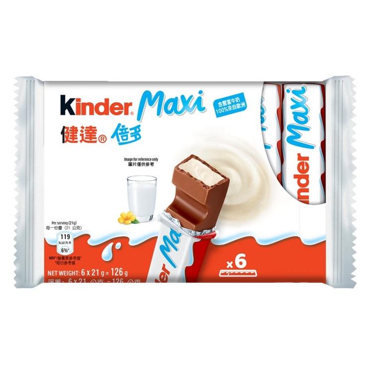 健達朱古力倍多6條裝
