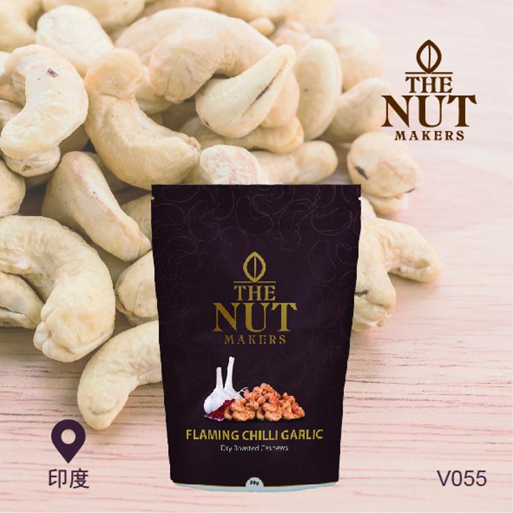 ''The Nut Makers'' 辣蒜味乾烤腰果 80G