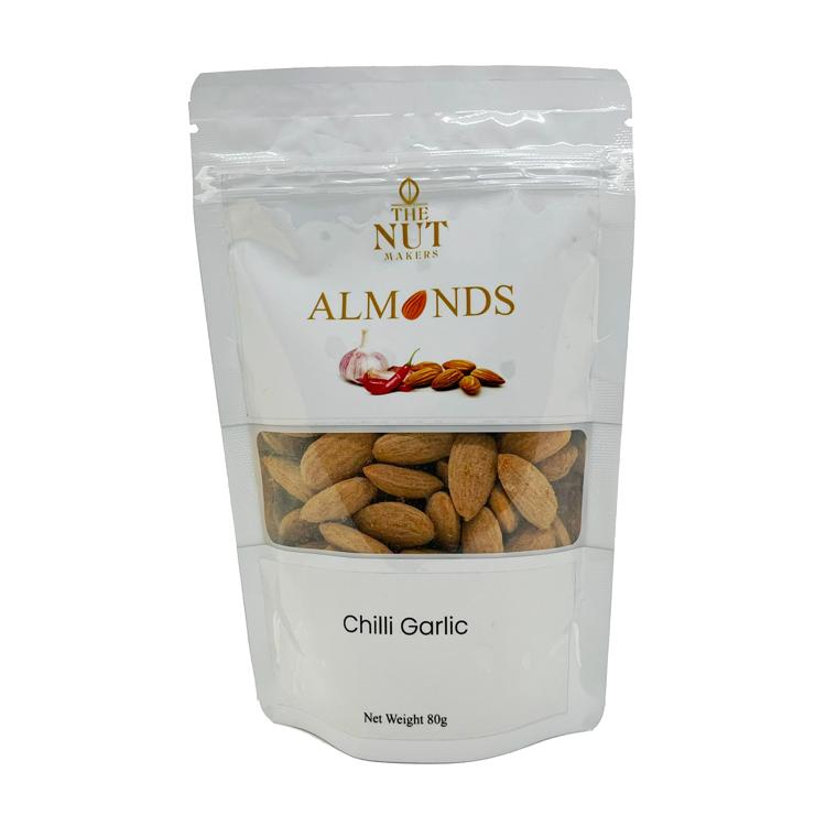 ''The Nut Makers'' 辣蒜味乾烤杏仁 80G