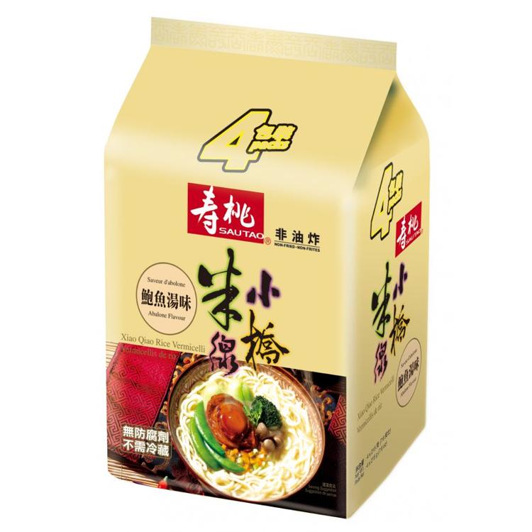 壽桃小橋米線鮑魚湯味4包裝 215G