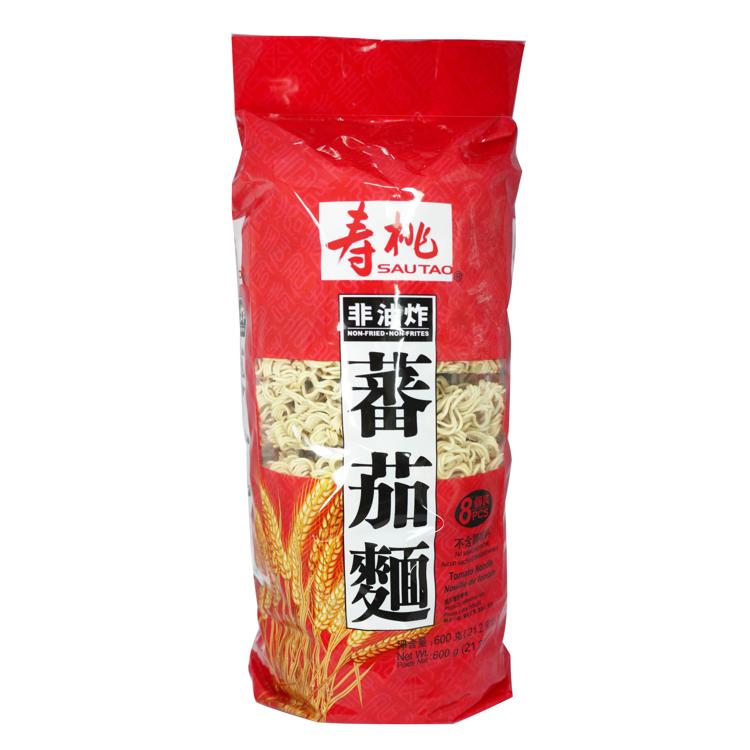 壽桃非油炸蕃茄麵8個裝 600G