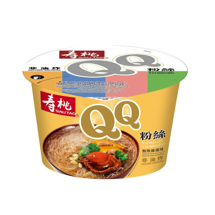 壽桃QQ粉絲鮑魚雞湯味單碗裝 72G