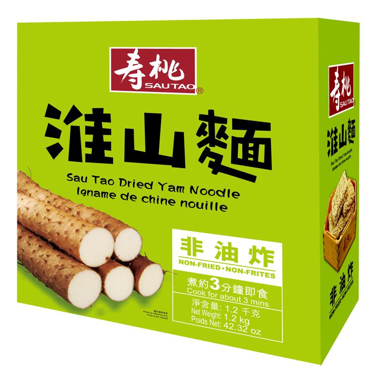 壽桃淮山麵1.2公斤手挽箱裝