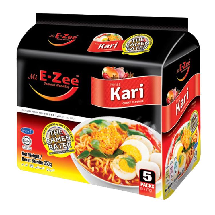 咖哩味湯麵 5x70G