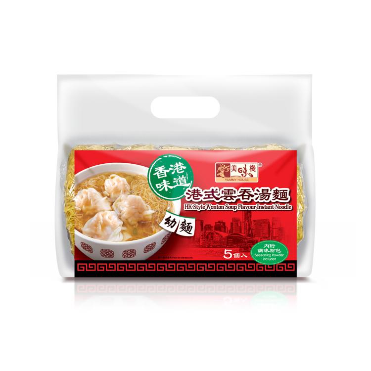 港式雲吞湯麵(粗麵) 300g