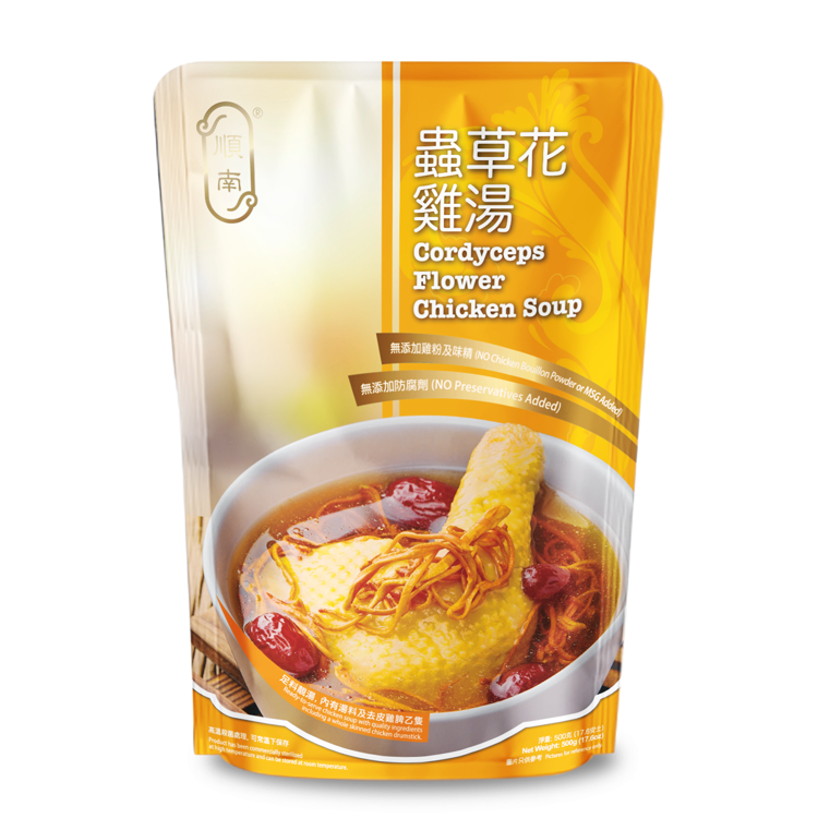 蟲草花雞湯 500g
