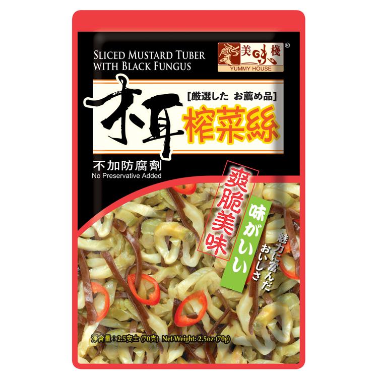 木耳榨菜絲 70g x 3 