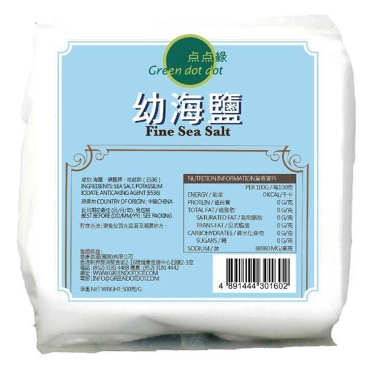 點點綠幼海鹽 500g
