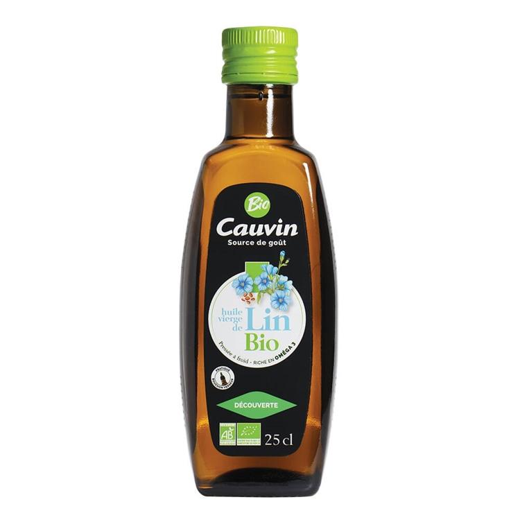 Cauvin有機初榨冷壓亞麻籽油 250ml