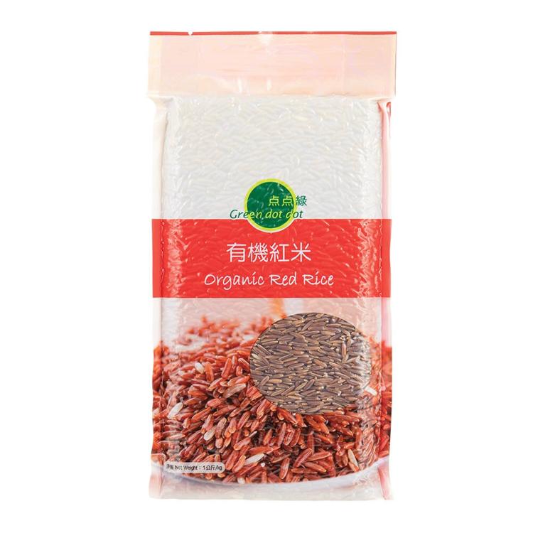 點點綠有機紅米 1kg