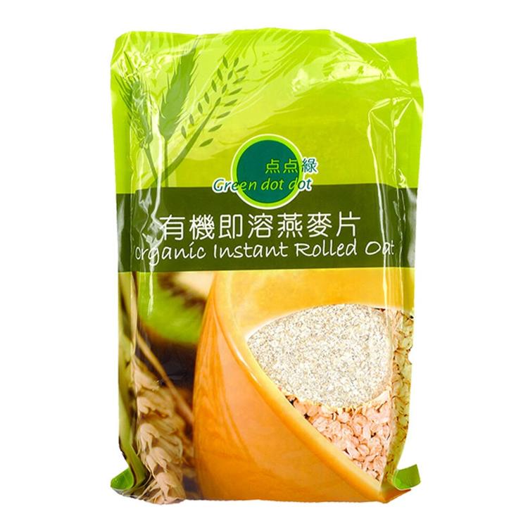 點點綠 有機即溶燕麥片(大片裝)  500g