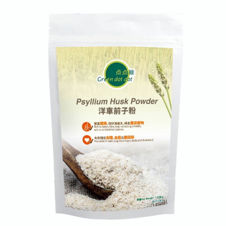 點點綠-洋車前子粉 120g