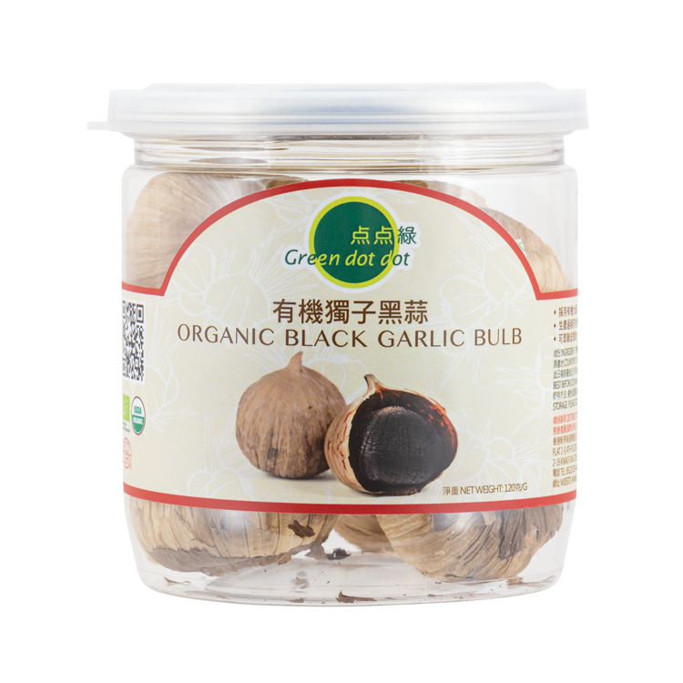 點點綠有機獨子黑蒜 120g