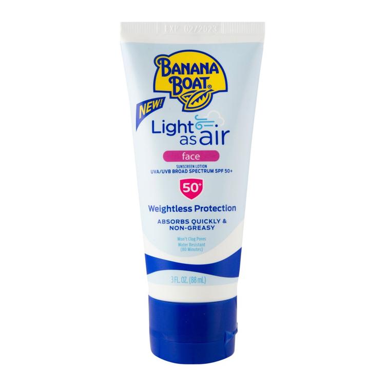 香蕉船控油空氣感面部防曬乳SPF50+ 88ml
