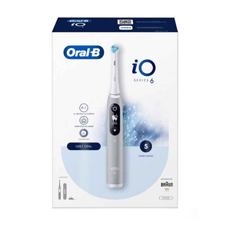 Oral-B iO6 智能電動牙刷 ( 極簡灰)
