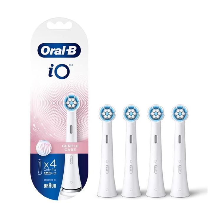 Oral-B iO 清潔護齦刷頭4支裝 ( 白色)
(只適用於 iO 電動牙刷)