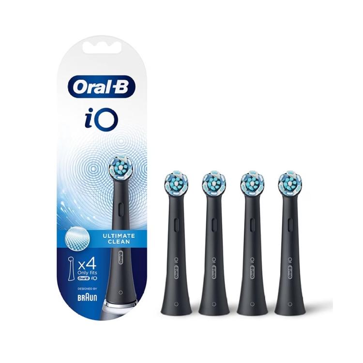 Oral-B iO 深層清潔刷頭4支裝 ( 黑色2 )
(只適用於 iO 電動牙刷)