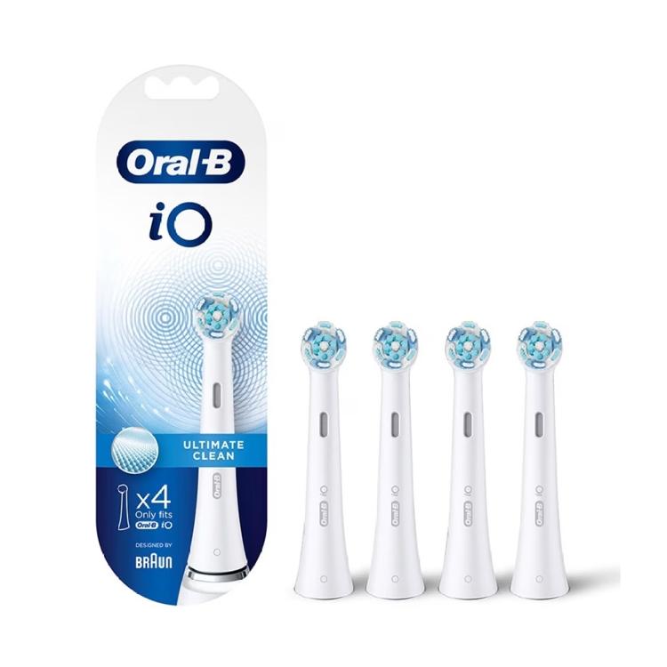 Oral-B iO 深層清潔刷頭4支裝 ( 白色1 )
(只適用於 iO 電動牙刷)