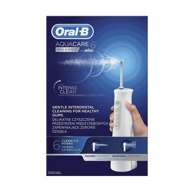 Aquacare 6 可攜式口腔潔淨器 內附噴咀刷頭 x2