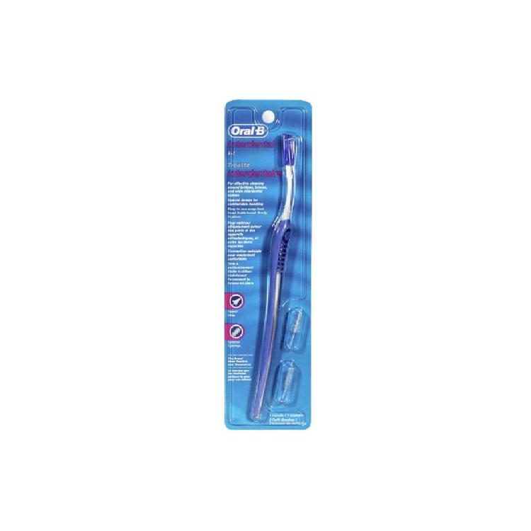 Oral-B 牙縫刷套裝 (牙縫刷 x1 + 補充刷頭 x2)