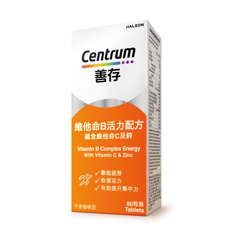 善存維他命B活力配方 60粒