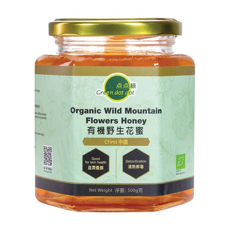 點點綠有機野生花蜜 500g