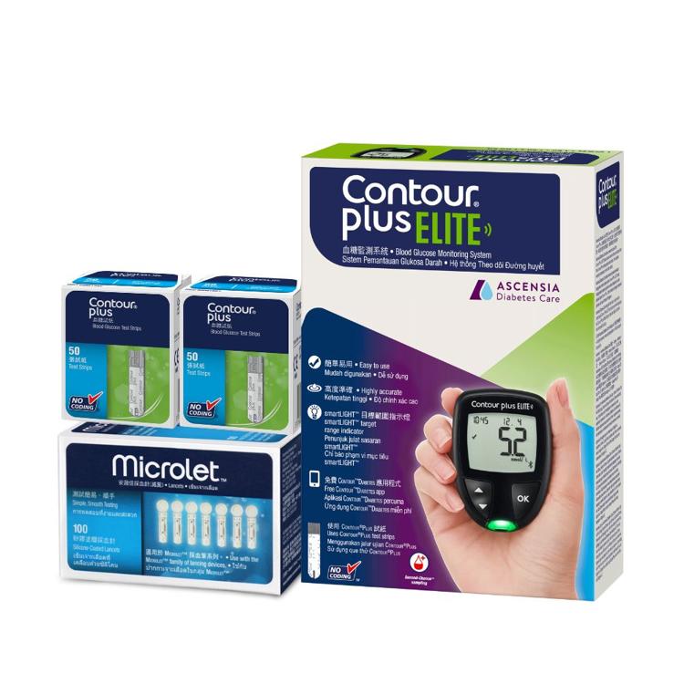 Contour Plus Elite 血糖機套裝