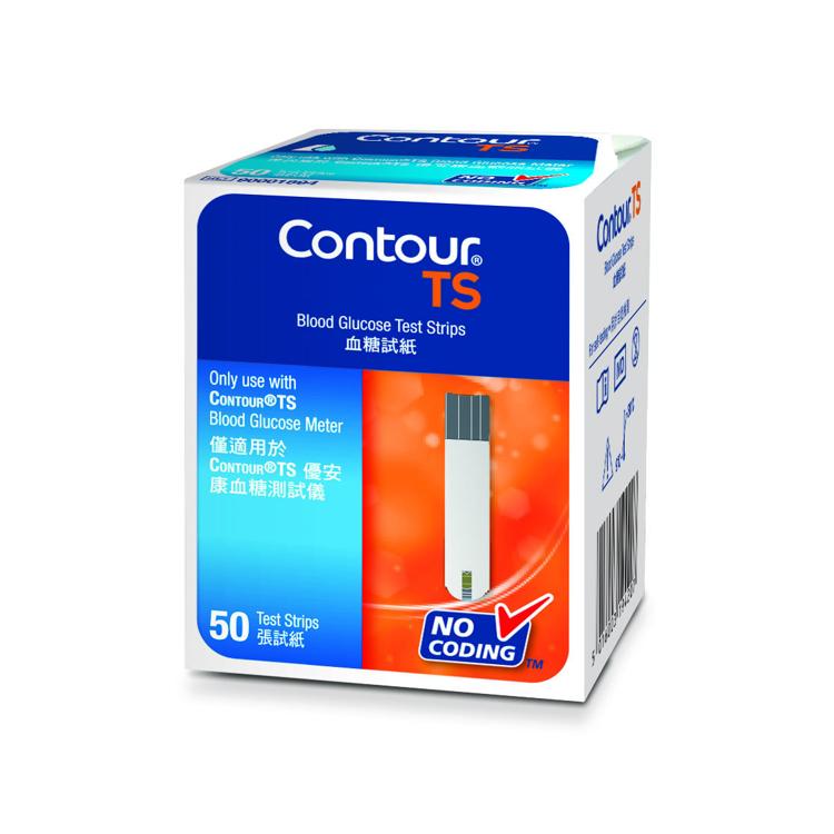 Contour TS 血糖試紙50片裝