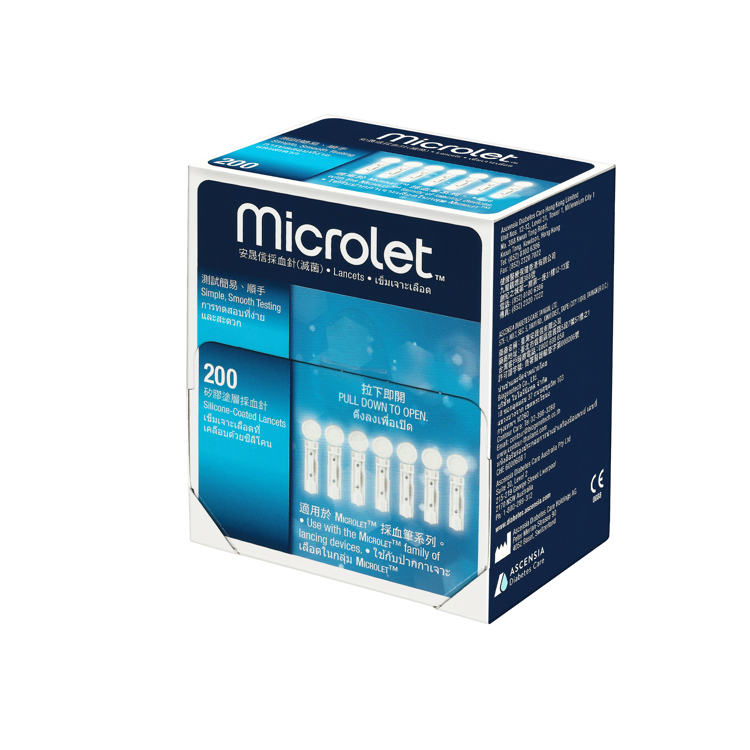 Microlet 採血針200支裝