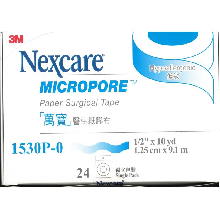 Nexcare™ 醫生紙膠布(1/2")