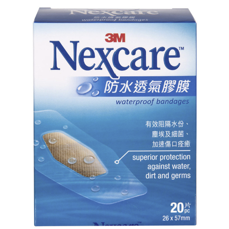Nexcare™ 透明膠布 20片