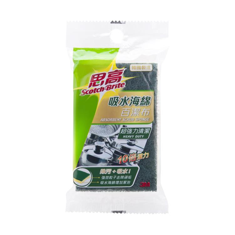 思高™ 吸水海綿百潔布 - 超強力清潔1片 (425HK)