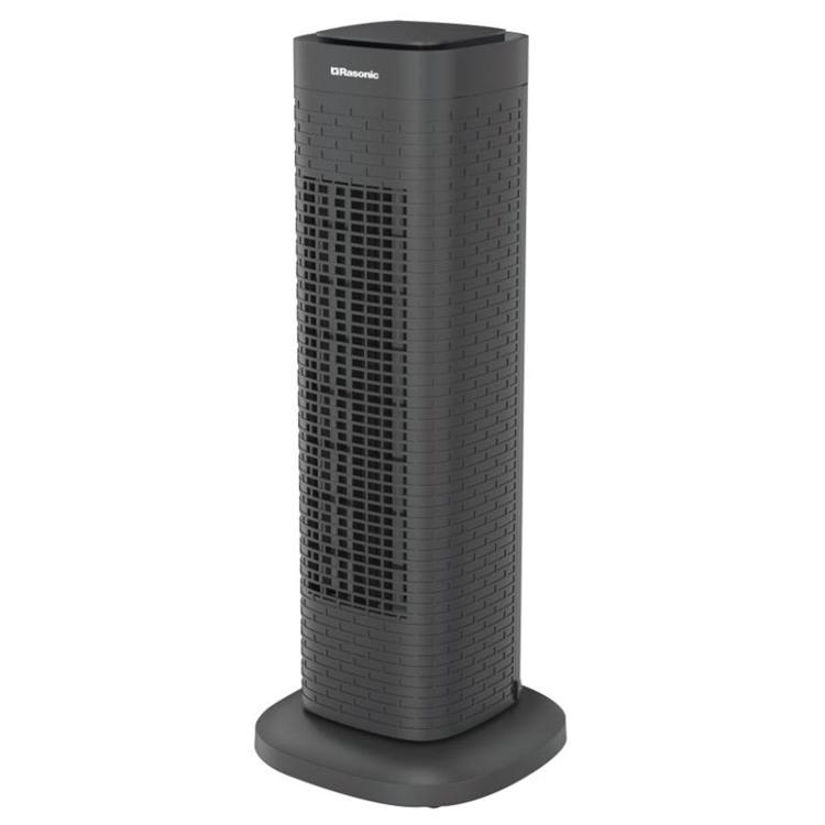 直立扇暖風機 (高約26.5"/67.3cm)   黑色