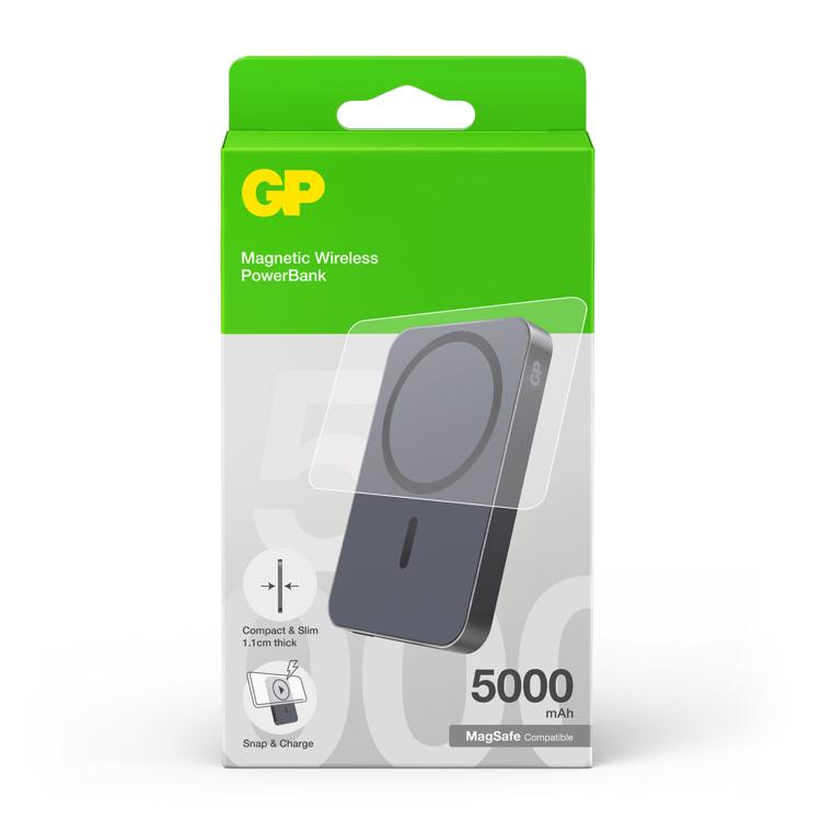 GP超霸Ultra Slim 磁吸無線儲電寶 5000 mAh