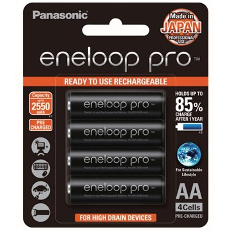 eneloop pro 充電池 (AA) (4粒)