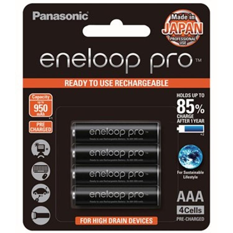 eneloop pro 充電池 (AAA) (4粒)