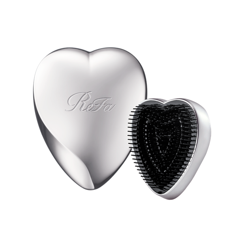 ReFa HEART BRUSH   月光銀